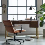 Kramo Natural wood Desk - Image 4