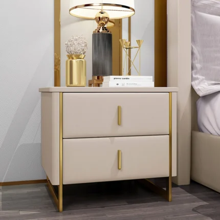 Jenive Modern Nightstand - 2 drawers