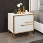 Cylina Nightstand Natural wood - 2 Drawers
