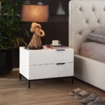 Gravi Nightstand With 2 drawers