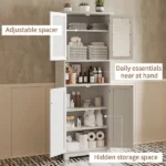 Simba Natural wood Bathroom Cabinet - Image 4