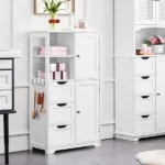 Sila Natural wood Bathroom cabinet