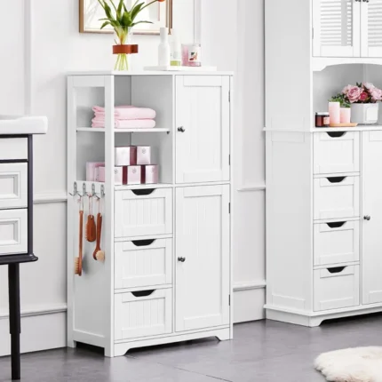 Sila Natural wood Bathroom cabinet