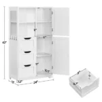 Sila Natural wood Bathroom cabinet - Image 4