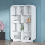 Picanto Bookcase with 4 Shelves - Natural Wood - Image 3