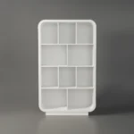 Picanto Bookcase with 4 Shelves - Natural Wood - Image 4