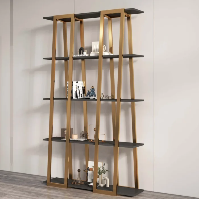 Standing metal vanity rack - Image 1