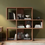 Angel Bookcase - Natural Wood