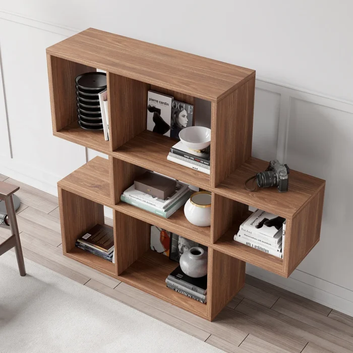 Angel Bookcase - Natural Wood - Image 3
