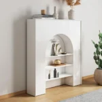 Laserra Bookcase with 3 Shelves - Natural Wood