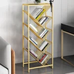 Value Bookcase with 4 Sloping Shelves - Made of Metal . - Image 6