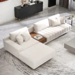 Armia L-Shaped Sectional Natural wood - Image 6