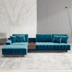 Armia L-Shaped Sectional Natural wood - Image 11