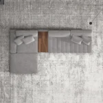 Armia L-Shaped Sectional Natural wood - Image 21