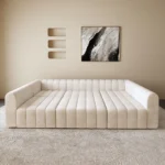 Sofa Loria L-Shaped Sectional Natural wood - Image 2