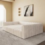 Sofa Loria L-Shaped Sectional Natural wood - Image 4