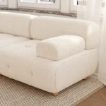 Hetach Corner L-Shaped Sectional Natural wood - Image 6