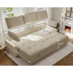 Golden L-Shaped Sectional - Image 5