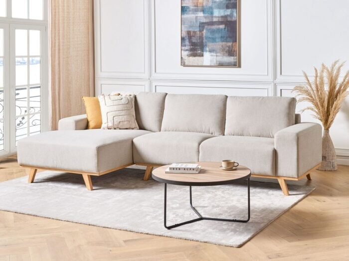 Carputer L-Shaped Sectional Natural wood - Image 1
