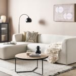 Matlan L-Shaped Sectional Natural wood