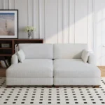 Comfy Sofa Natural wood - Image 12