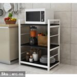 Electrostatic paint metal kitchen storage unit -MTC-153 - Image 6