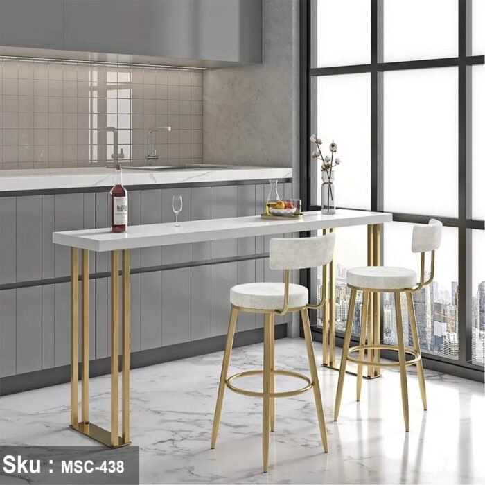 Turkish marble bar set - MSC-438 - 103cmX50cm - Image 1