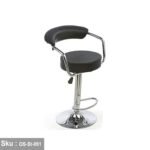 Black Rosso Hydraulic Bar Chair - Image 2