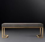 Sando banquette, electrostatic paint