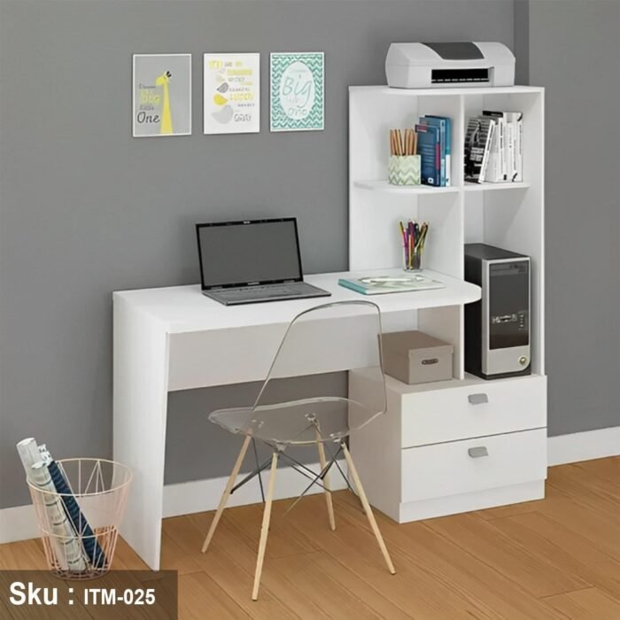 Spanish MDF wood desk - ITM-025 - 140cmX130cm - Image 1