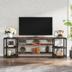 TV Stand, 3-Tier Media Entertainment Center for TV up to 85? - Image 2