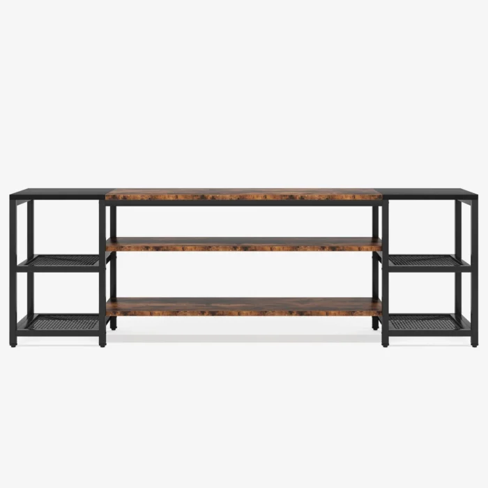 TV Stand, 3-Tier Media Entertainment Center for TV up to 85? - Image 9