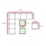 Rattan breaker corner is enough for 8 people - Image 8