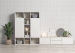 Bookcase + TV cabinet pack