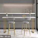 Turkish marble bar set - MSC-436 - 103cmX50cm - Image 3
