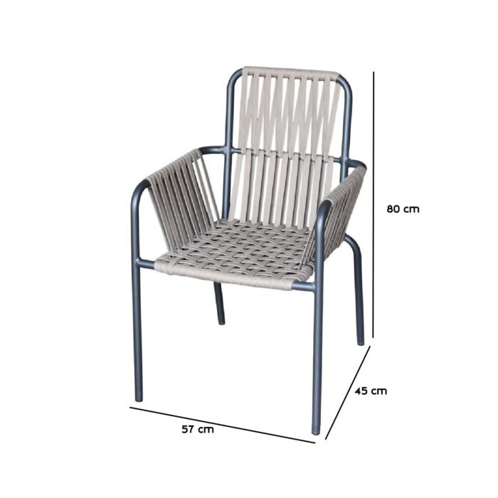 143 Rope Chair for Restaurants and Cafes - Image 2
