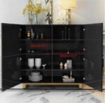 High quality MDF wooden shoe cabinet - KYN-128 - Image 4