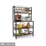 Electrostatic paint metal kitchen storage unit -MTC-142 - Image 2