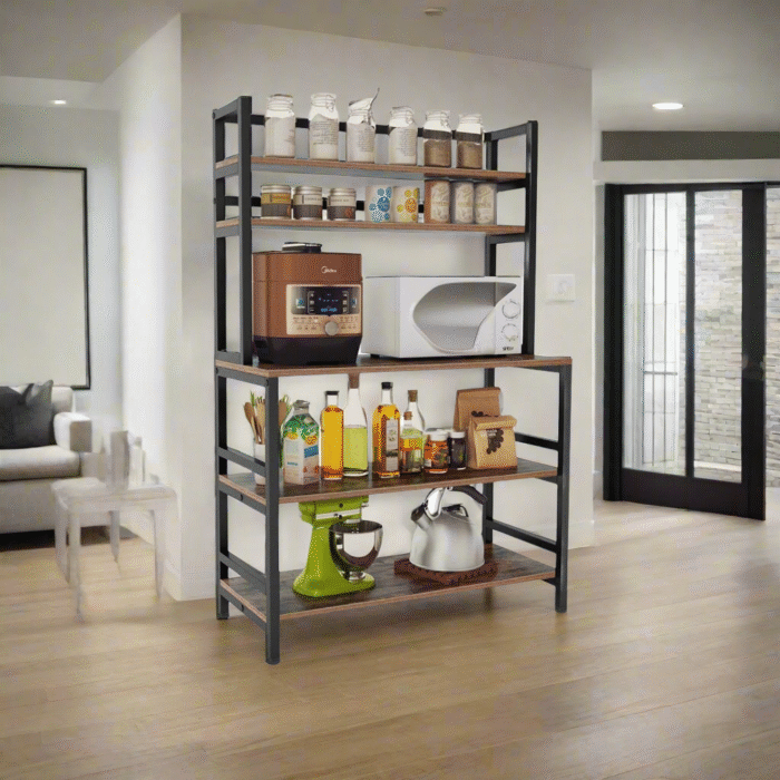 Electrostatic paint metal kitchen storage unit -MTC-142 - Image 1