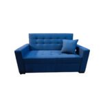 Manx 2-Seater Sofa Bed - Red Beech Wood - HST-075 - Image 2