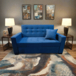 Manx 2-Seater Sofa Bed - Red Beech Wood - HST-075