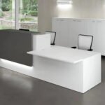 Reception desk - Reception Counter - Spanish MDF wood - CEM-087