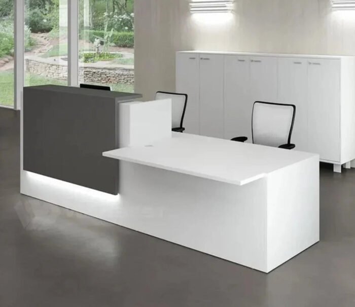 Reception desk - Reception Counter - Spanish MDF wood - CEM-087 - Image 1