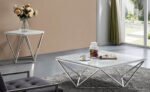 Eccles iron coffee table, electrostatic paint