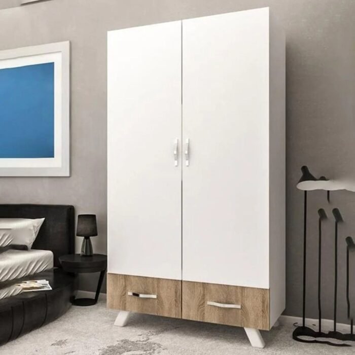 MDF wood wardrobe with HPL layer - KYN-120 - Image 1
