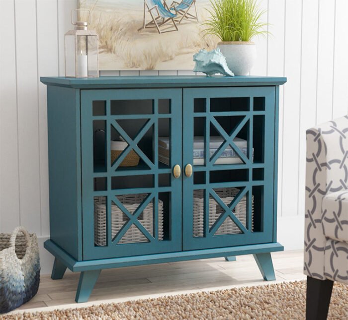 Beech wood buffet and counter - OHA-081 - Image 1