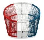 Soft bamboo rattan chair for restaurants and cafes