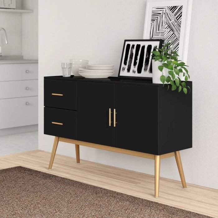 Coffee Corner made of beech wood and counter - OHA-085 - Image 1