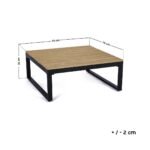 Rambo table made of beech wood for outdoor decoration - Image 2