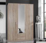 MDF wood wardrobe with melamine layer - KYN-107